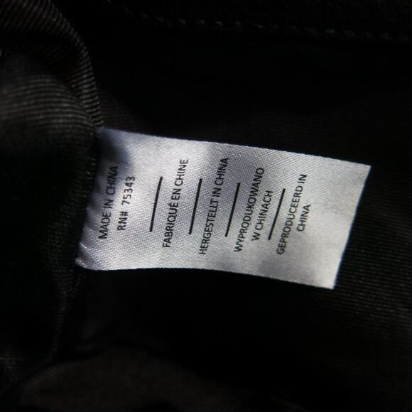 RACHEL ROY Bag Shoulder/Crossbody Leather Tassel Outside Pocket Black - Picture 4 of 8